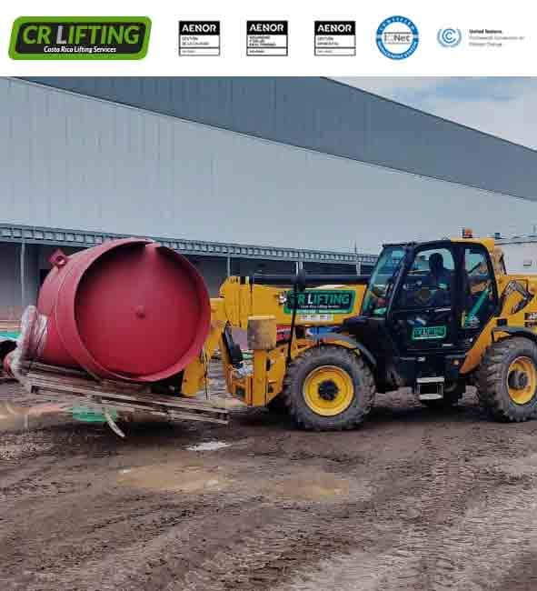 ¡Telehandler en acción!