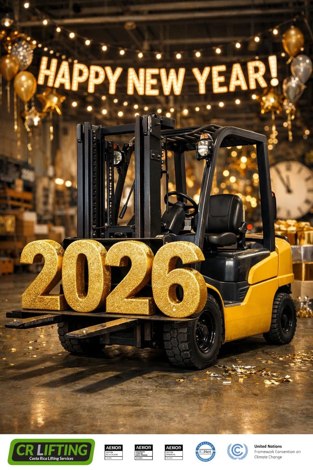 ¡Queremos agradecerles por un increíble año, y desearles un 2026 lleno de bendiciones, salud, trabajo, amor y todo lo bueno!